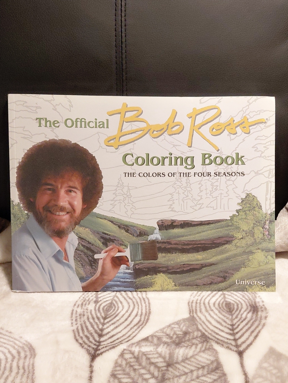The Official Bob Ross Coloring Book